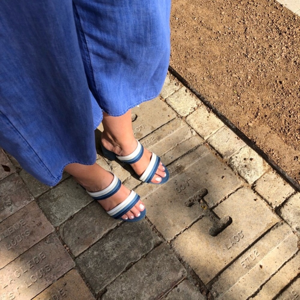 Double stamp mules size 10